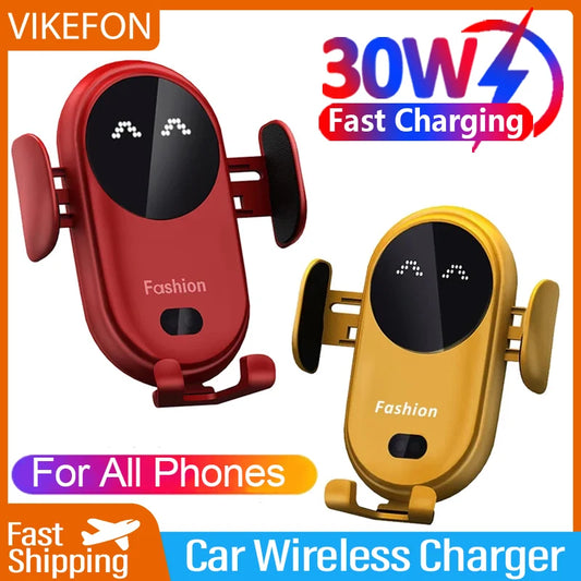 Wireless Fast Charger And Phone Holder