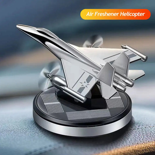 Airplane Design Car And Room Ambient Fragrance Air Freshener-Solar Powered Diffuser