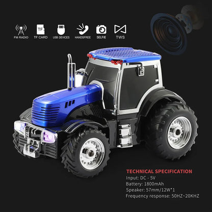 Tractor Design Wireless Car-Home Aparl -Bluetooth Featured High Eco Power-Internet Connected and Radio Featured