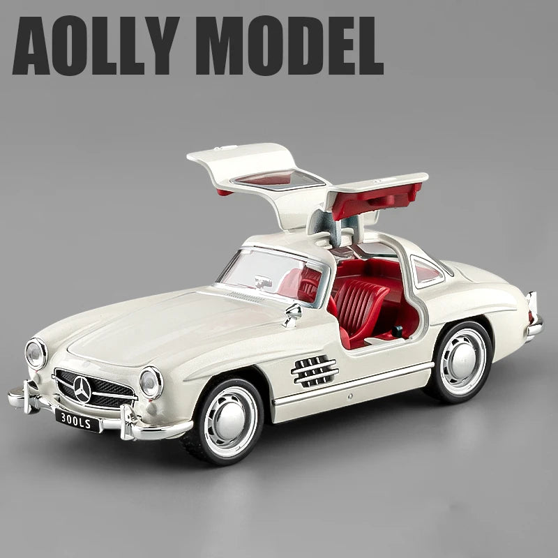 1/32 Scale High Quality Metal Model Car - Sound and Light Collectible Luxury Model 