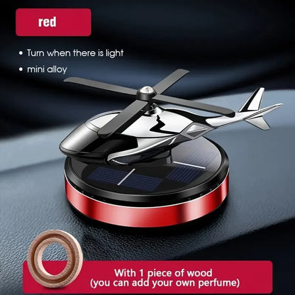 Car and Room Ambient Fragrance - Helicopter Design Fragrance Diffuser - Solar Energy Product