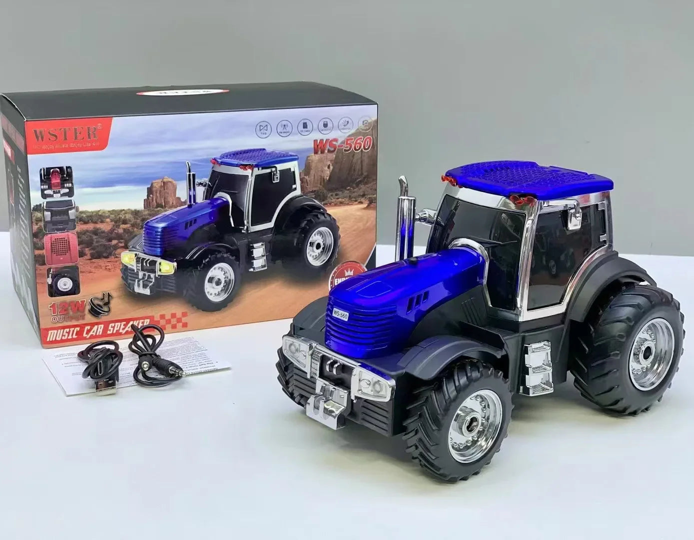 Tractor Design Wireless Car-Home Aparl -Bluetooth Featured High Eco Power-Internet Connected and Radio Featured