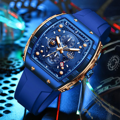 50 Meters Pressure Resistant Waterproof Sports Model Luxury Men's Watch