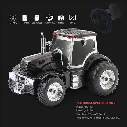 Tractor Design Wireless Car-Home Aparl -Bluetooth Featured High Eco Power-Internet Connected and Radio Featured