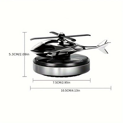 Araba ve Oda Ortam Kokusu- Helikopter Tasarım Parfüm Difüzörü-Solar Enerjili Ürün