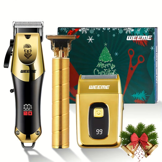 Rechargeable 3 Piece High Quality Shaver Set