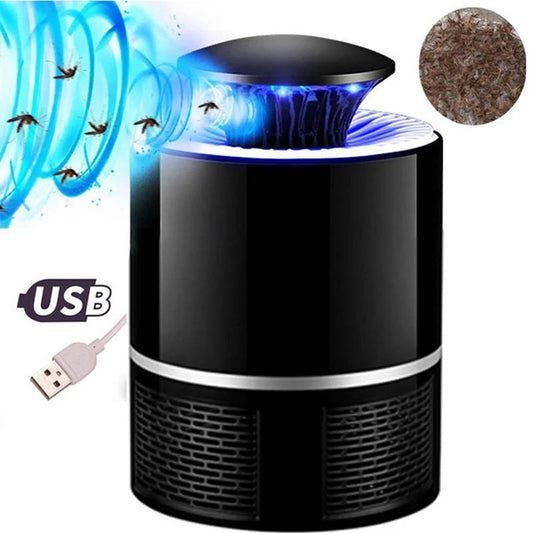 LED Lighted Electric Fly and Pest Catcher-ABS Material with USB Input 