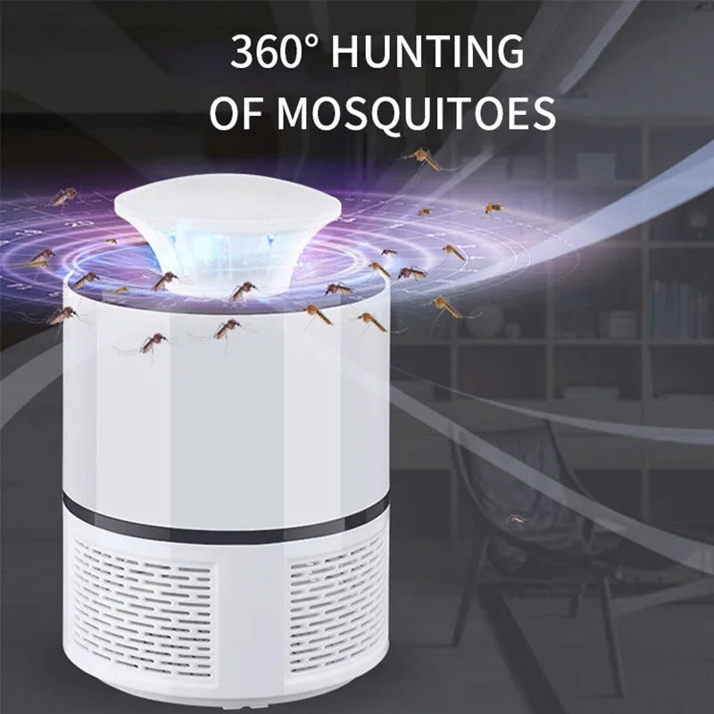 LED Lighted Electric Fly and Pest Catcher-ABS Material with USB Input 