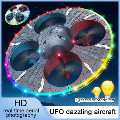 Mini UFO Drone HD Kamera ve Uzaktan Kumandalı Işıklı Quadcopter Oyuncak Drone