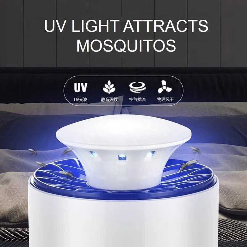 LED Lighted Electric Fly and Pest Catcher-ABS Material with USB Input 